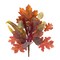 Melrose Set of 6 Mixed Leaf Artificial Fall Harvest Picks 16"